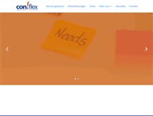 Tablet Screenshot of con-flex.com
